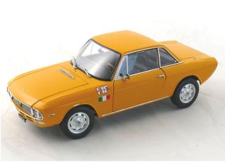 Lancia Fulvia 1600 HF Lusso (1971) orange Limited 1000 pieces Norev 1:18 Metallmodell 2 Türen, Kofferraum und Motorhaube  zu öffnen!