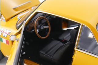 Lancia Fulvia 1600 HF Lusso (1971) orange Limited 1000 pieces Norev 1:18 Metallmodell 2 Türen, Kofferraum und Motorhaube  zu öffnen!