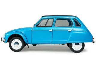 Citroen Dyane 6 Bleu Lagune 1974 S1800309 Solido 1:18 Metallmodell
