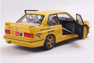 BMW E30 M3 GR.A #1 gelb S1801528 Solido 1:18 Metallmodell