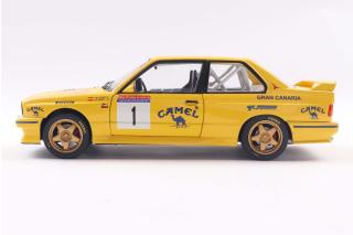 BMW E30 M3 GR.A #1 gelb S1801528 Solido 1:18 Metallmodell