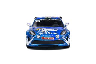 Alpine A110 Rally RGT Delecour/Guigonnet 2021 Rally Du Var S1801623 Solido 1:18 Metallmodell