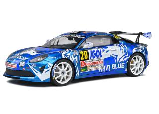 Alpine A110 Rally RGT Delecour/Guigonnet 2021 Rally Du Var S1801623 Solido 1:18 Metallmodell