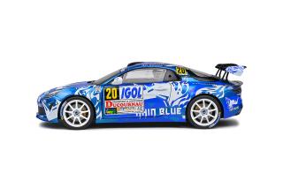 Alpine A110 Rally RGT Delecour/Guigonnet 2021 Rally Du Var S1801623 Solido 1:18 Metallmodell