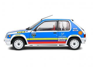 Peugeot 205 Rally 1,9L Schwab Collection 1990 S1801716 Solido 1:18 Metallmodell