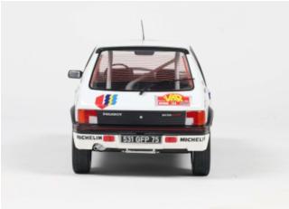 PEUGEOT 205 GTI GR.N WHITE #144 F.DELECOUR RALLYE DU VAR 1987 S1801721 Solido 1:18 Metallmodell