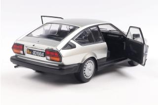 Alfa Romeo GTV6 1984 Silver S1802307 Solido 1:18 Metallmodell