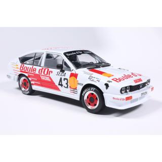 ALFA ROMEO GTV6 WHITE #43 B.DE DRYVER/ F-X.BOUCHER / L.BOUCHER 24H DE SPA 1985 S1802308 Solido 1:18 Metallmodell
