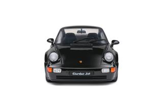 Porsche 911 (964) Turbo, SCHWARZ/BLACK, 1993 S1803404 Solido 1:18 Metallmodell