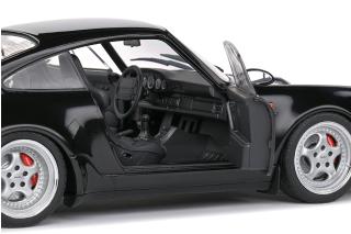 Porsche 911 (964) Turbo, SCHWARZ/BLACK, 1993 S1803404 Solido 1:18 Metallmodell
