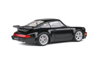 Porsche 911 (964) Turbo, SCHWARZ/BLACK, 1993 S1803404 Solido 1:18 Metallmodell