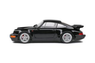 Porsche 911 (964) Turbo, SCHWARZ/BLACK, 1993 S1803404 Solido 1:18 Metallmodell