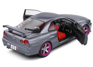 Nissan Skyline GT-R F34 1999 grau S1804310 Solido 1:18 Metallmodell