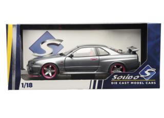Nissan Skyline GT-R F34 1999 grau S1804310 Solido 1:18 Metallmodell