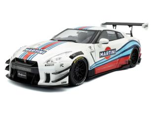 Nissan GT-R W/LIBERTY Martini weiß S1805819 Solido 1:18 Metallmodell