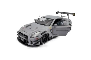 Nissan GT-R (R35) W/ Liberty Walk Body kit 2.0 2024 mit Figur - S1805821  Solido 1:18 Metallmodell
