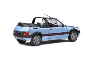 Peugeot 205 CTI MK1 Cabrio 1989 Metallic Blue S1806203 Solido 1:18 Metallmodell