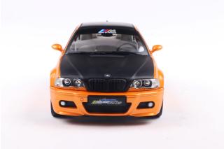 BMW E46 M3 Coupe 2000 Orange S1806509 Solido 1:18 Metallmodell
