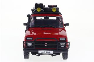 Lada Niva 1980 Red  S1807306 Solido 1:18 Metallmodell