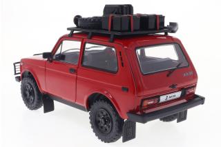 Lada Niva 1980 Red  S1807306 Solido 1:18 Metallmodell