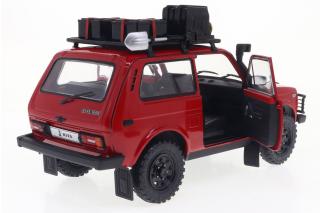 Lada Niva 1980 Red  S1807306 Solido 1:18 Metallmodell
