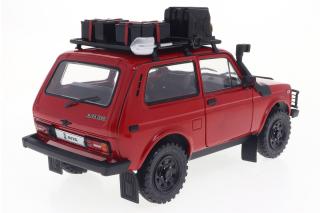 Lada Niva 1980 Red  S1807306 Solido 1:18 Metallmodell