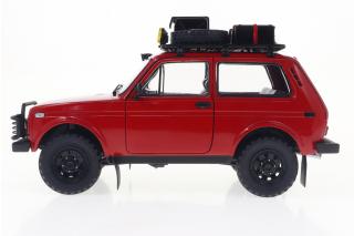 Lada Niva 1980 Red  S1807306 Solido 1:18 Metallmodell