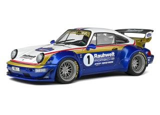 Porsche RAUHWELT 2022 RWB 964 - Rally Blue #1 S1807505 Solido 1:18 Metallmodell