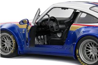 Porsche RAUHWELT 2022 RWB 964 - Rally Blue #1 S1807505 Solido 1:18 Metallmodell
