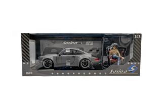 Porsche 911 RWB BodyKit 2024 mit Figur - S1807517 Solido 1:18 Metallmodell