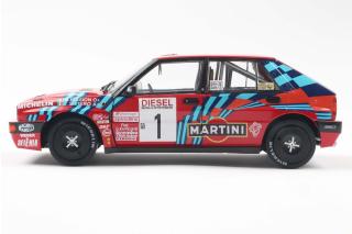 Lancia Delta HF Integrale No 1 Biasion San Remo 1989  S1807808 Solido 1:18 Metallmodell