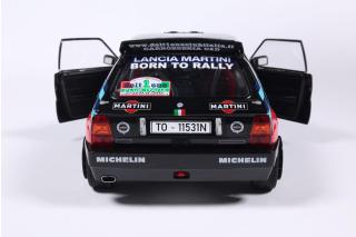 Lancia Delta HF Integrale schwarz S1807809 Solido 1:18 Metallmodell