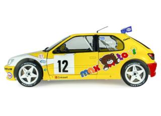 Peugeot 306 Maxi #12 j.p. vandewauver / j.m. vanderschuren Rally du Condroz 1997 S1808311 Solido 1:18 Metallmodell