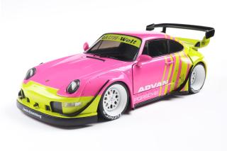RWB Bodykit pink 2024 S1808510 Solido 1:18 Metallmodell