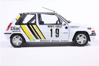 Renault 5 GT Turbo #19 weiss S1810006 Solido 1:18 Metallmodell