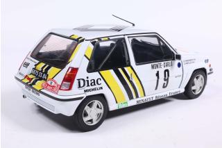 Renault 5 GT Turbo #19 weiss S1810006 Solido 1:18 Metallmodell