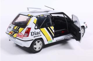 Renault 5 GT Turbo #19 weiss S1810006 Solido 1:18 Metallmodell