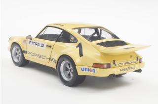 Porsche 911 Carrera 3.0 RSR #1 IROC 1973-1974 Emerson Fittipaldi Solido 1:18 Metallmodell
