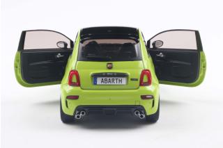Fiat F595 Abarth 2023 Verde Adrenalina S1811307 Solido 1:18 Metallmodell