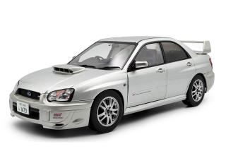 Subaru Impreza WRX STI 2003 Silver S1812303 Solido 1:18 Metallmodell