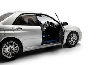 Subaru Impreza WRX STI 2003 Silver S1812303 Solido 1:18 Metallmodell