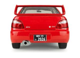 Subaru Impreza wrx sti flame red 2004 s1812306  Solido 1:18 Metallmodell