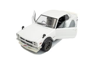 Nissan Skyline (C10) Hakosuka SOLIDO WORKS – Pearl White – 1970 S1813001 Solido 1:18 Metallmodell