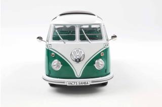 VW T1 samba grün/weiß 1962 S1813403 Solido 1:18 Metallmodell
