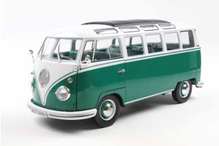 VW T1 samba grün/weiß 1962 S1813403 Solido 1:18 Metallmodell
