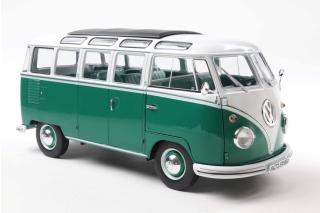VW T1 samba grün/weiß 1962 S1813403 Solido 1:18 Metallmodell