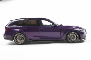 Verpackung defekt! BMW M3 (G81) TOURING lila S1813701 Solido 1:18 Metallmodell