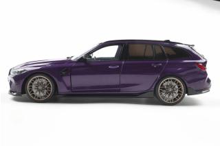 Verpackung defekt! BMW M3 (G81) TOURING lila S1813701 Solido 1:18 Metallmodell
