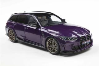 Verpackung defekt! BMW M3 (G81) TOURING lila S1813701 Solido 1:18 Metallmodell