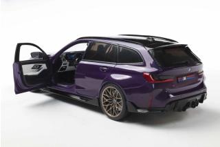 Verpackung defekt! BMW M3 (G81) TOURING lila S1813701 Solido 1:18 Metallmodell